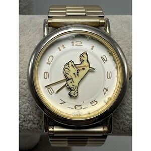 Vintage Cocker Spaniel Wrap Watch INC. New Battery 31MM 6.75" Stretch Band S35